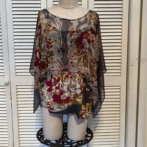 Anthropologie Tiny silk blouse L